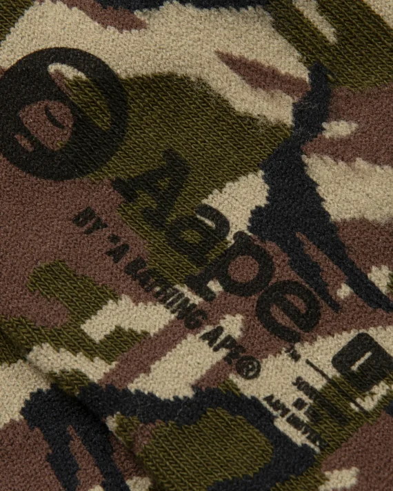 AAPE  Moonface camo socks for Men | Best Price UAE